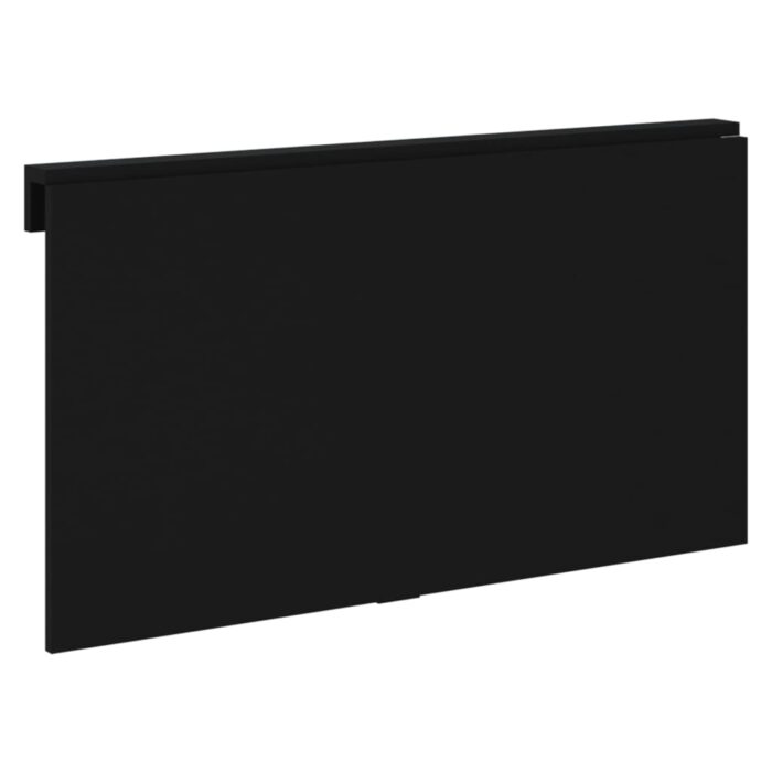 Table murale pliable Noir 100x60x56 cm Bois d'ingénierie – Image 3