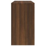 Bureau avec tiroir et armoire Chêne marron 100x40x73 cm – Image 5