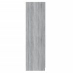 Garde-robe Sonoma gris 80x52x180 cm Bois d'ingénierie – Image 2