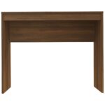 Bureau Chêne marron 90x40x72 cm Bois d'ingénierie – Image 3