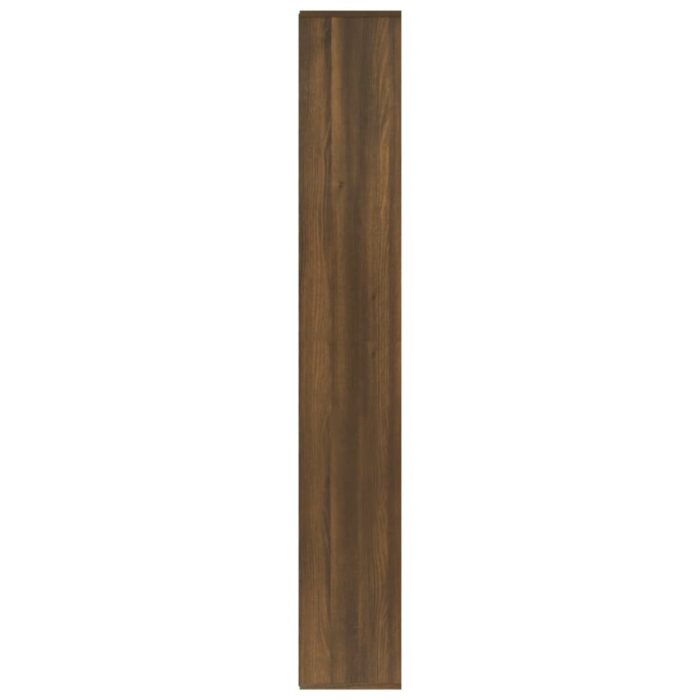 Armoire à livres Chêne marron 155x24x160 cm – Image 2