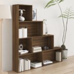 Armoire à livres Chêne marron 155x24x160 cm