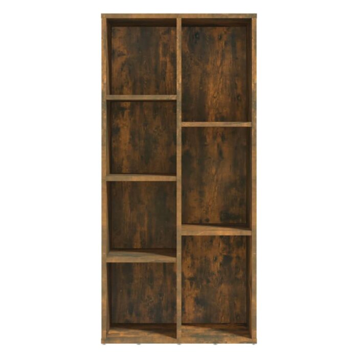 Armoire à livres Chêne fumé 50x25x106 cm – Image 4