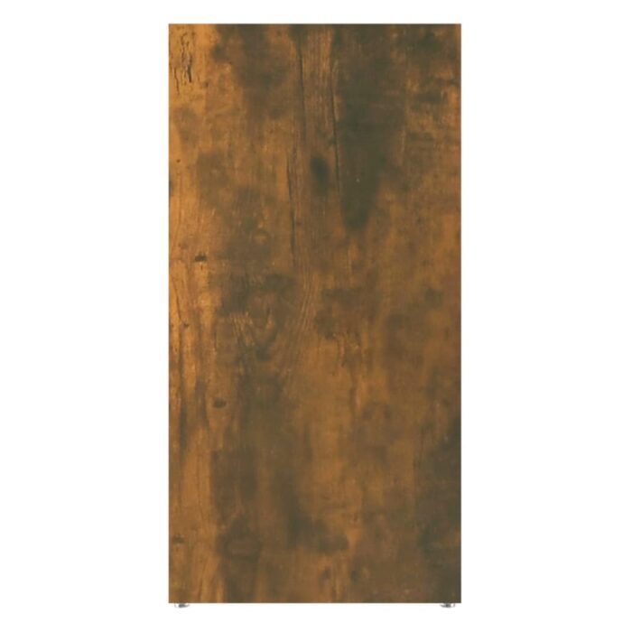 Armoire à livres Chêne fumé 50x25x106 cm – Image 6