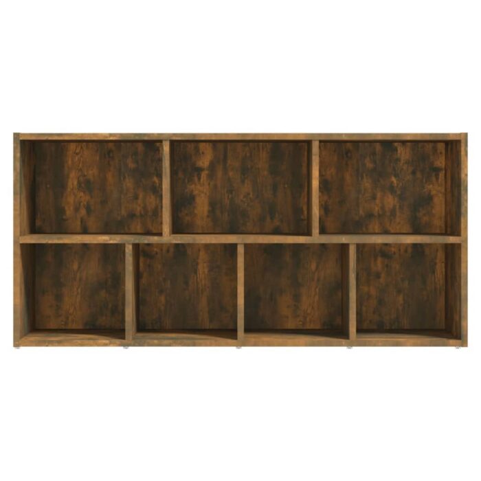 Armoire à livres Chêne fumé 50x25x106 cm – Image 8