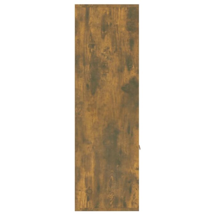 Armoire à livres Chêne fumé 98x30x98 cm – Image 2