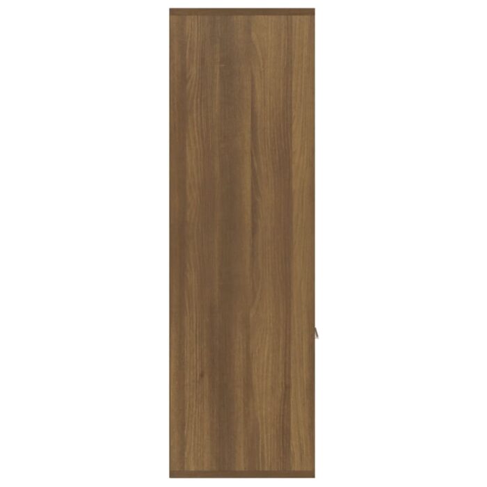 Armoire à livres Chêne marron 98x30x98 cm – Image 2