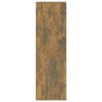 Armoire à livres chêne fumé 98x29x97,5 cm – Image 2