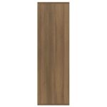 Armoire à livres chêne marron 98x29x97,5 cm – Image 2