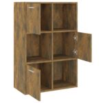 Armoire de rangement Chêne fumé 60x29,5x90 cm – Image 4