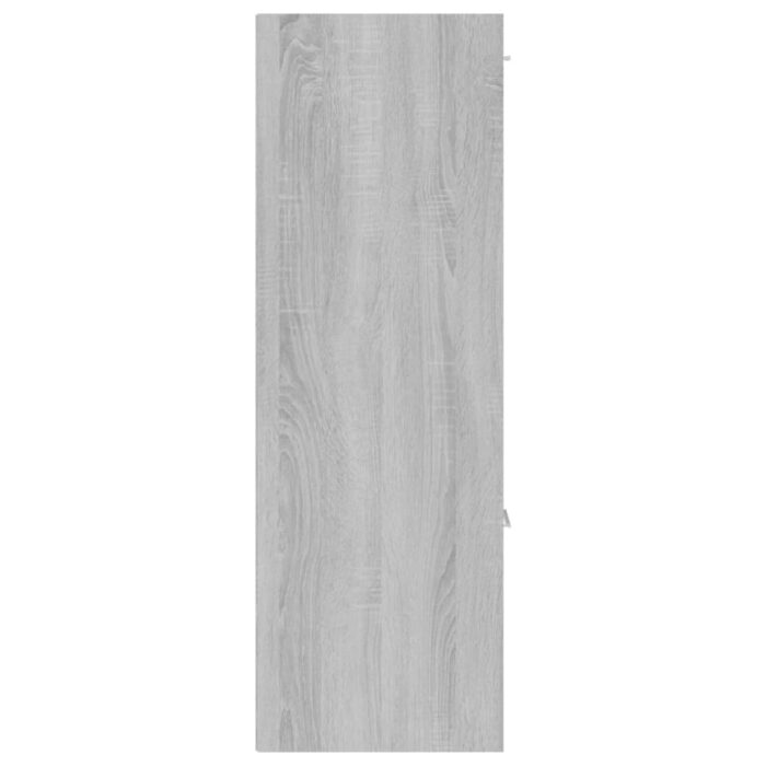 Armoire de rangement Sonoma gris 60x29,5x90 cm – Image 2