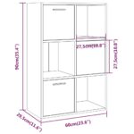 Armoire de rangement Sonoma gris 60x29,5x90 cm – Image 7