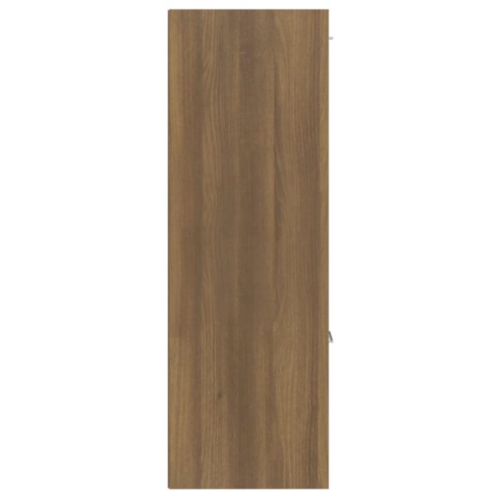 Armoire de rangement Chêne marron 60x29,5x90 cm – Image 2