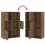 Armoire de rangement Chêne marron 60x29,5x90 cm – Image 3