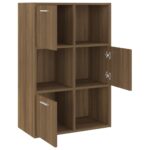 Armoire de rangement Chêne marron 60x29,5x90 cm – Image 4