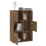Armoire de rangement Chêne marron 60x29,5x90 cm – Image 6