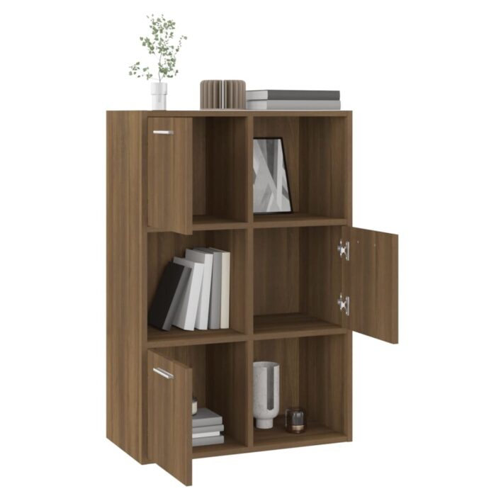 Armoire de rangement Chêne marron 60x29,5x90 cm – Image 6