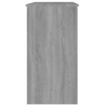 Bureau sonoma gris 80x40x75 cm bois d'ingénierie – Image 3