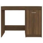 Bureau Chêne marron 100x50x76 cm Bois d'ingénierie – Image 2