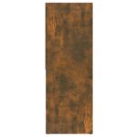 Bibliothèque Chêne fumé 67x24x161 cm Bois d'ingénierie – Image 5