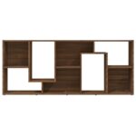 Bibliothèque Chêne marron 67x24x161 cm Bois d'ingénierie – Image 4