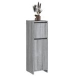 Armoire de bain Sonoma gris 30x30x95 cm Bois d'ingénierie – Image 6
