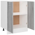 Armoire de plancher "Lyon" Sonoma gris 60x46x81,5 cm – Image 5