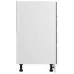 Armoire de plancher à tiroir "Lyon" Sonoma gris 60x46x81,5 cm – Image 4