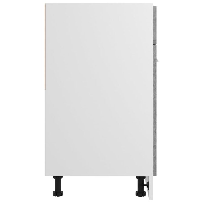 Armoire de plancher à tiroir "Lyon" Sonoma gris 60x46x81,5 cm – Image 4