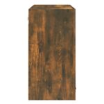 Armoire suspendue "Lyon" Chêne fumé 80x31x60 cm – Image 6