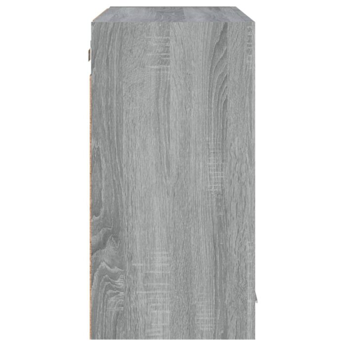 Armoire suspendue "Lyon" Sonoma gris 80x31x60 cm – Image 5