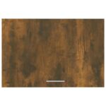 Armoire suspendue Chêne fumé 60x31x40 cm Bois d'ingénierie – Image 3