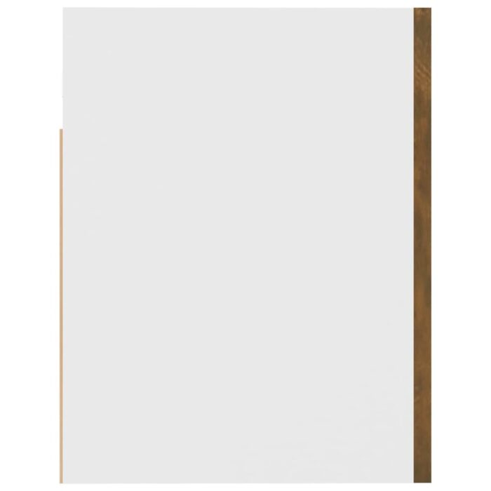 Armoire suspendue Chêne fumé 60x31x40 cm Bois d'ingénierie – Image 4