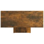 Table basse Chêne fumé 85x55x31 cm Bois d'ingénierie – Image 4