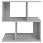 Table de chevet Sonoma gris 50x30x51,5 cm Bois d'ingénierie – Image 3
