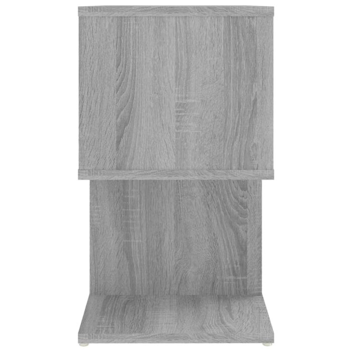 Table de chevet 2pcs Sonoma gris 50x30x51,5cm Bois d'ingénierie – Image 5