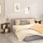 Tables de chevet 2 pcs Chêne marron 50x30x51,5 cm