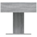 Table basse Sonoma gris 96x50x45 cm Bois d'ingénierie – Image 4