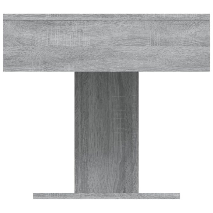 Table basse Sonoma gris 96x50x45 cm Bois d'ingénierie – Image 4