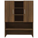 Meuble pour machine à laver Chêne marron 70,5x25,5x90 cm – Image 4