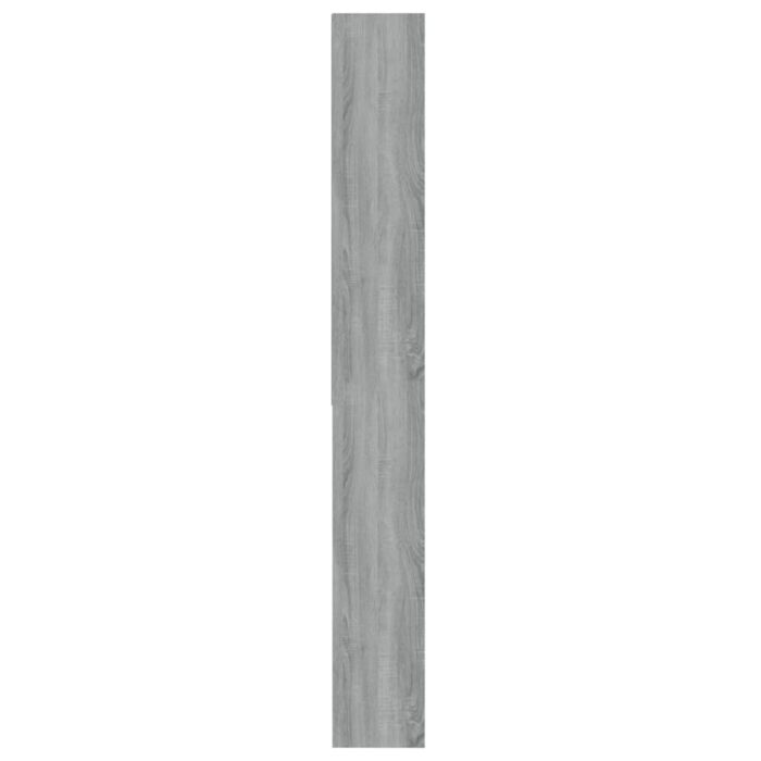 Meuble pour machine à laver Sonoma gris 64x24x190 cm – Image 5