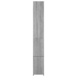 Armoire de bain sonoma gris 25x26,5x170 cm bois d'ingénierie – Image 3