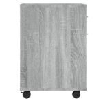 Armoire roulante Sonoma gris 45x38x54 cm Bois d'ingénierie – Image 5
