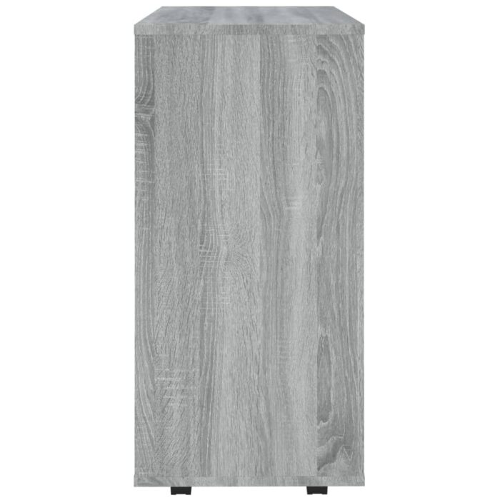 Armoire roulante Sonoma gris 60x35x75 cm Bois d'ingénierie – Image 5