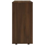 Armoire roulante Chêne marron 60x35x75 cm Bois d'ingénierie – Image 6