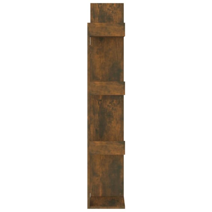 Bibliothèque 48x25,5x140 cm Chêne fumé Bois d'ingénierie – Image 2