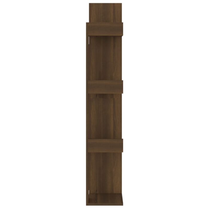 Bibliothèque 48x25,5x140 cm Chêne marron Bois d'ingénierie – Image 2