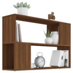 Bibliothèque Chêne marron 100x24x63 cm Bois d'ingénierie – Image 2