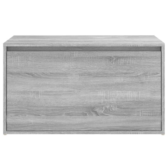 Banc d'entrée 80x40x45 cm Sonoma gris Bois d'ingénierie – Image 4