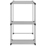 Support de rangement sur la machine à laver Gris 87x55x90,5 cm – Image 2